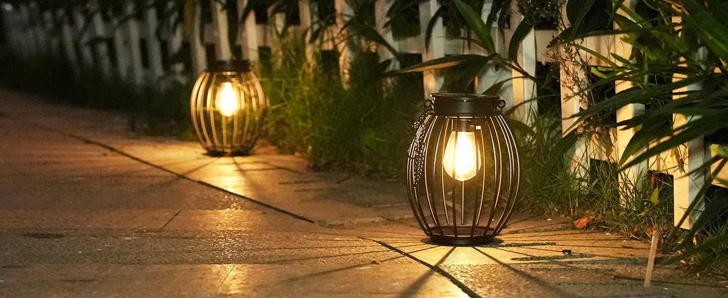 Solcellsdriven Vägglykta – Vattentät LED-lampa