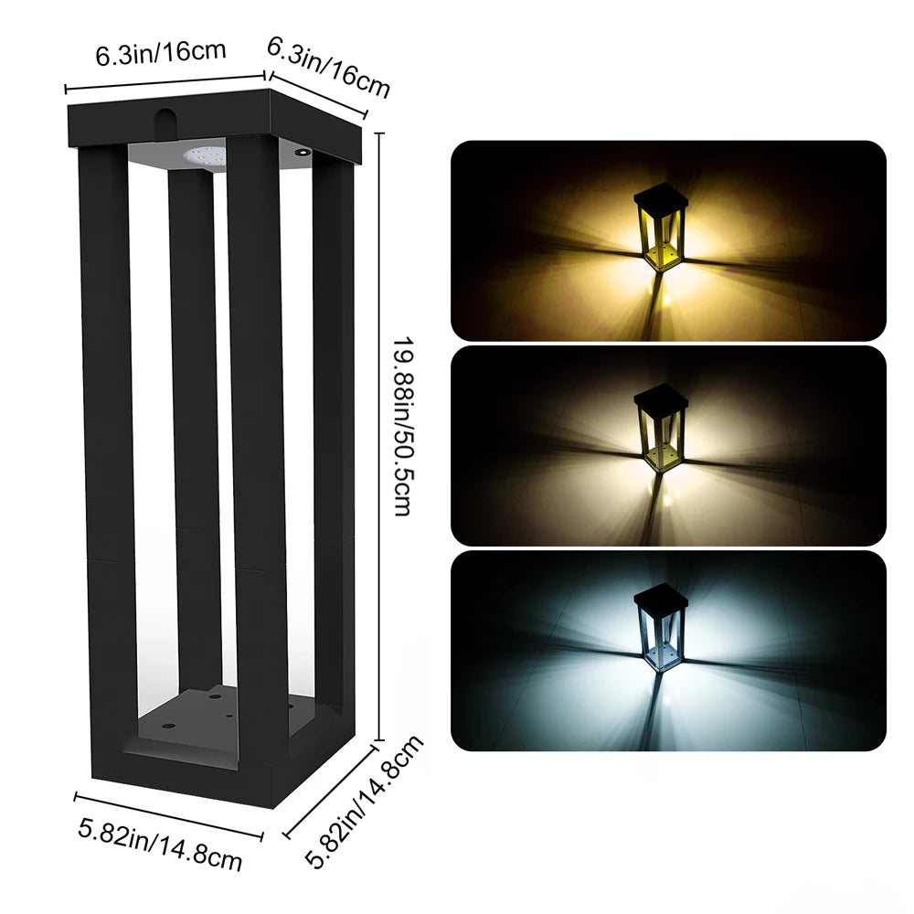 T-SUN Solcellsdriven LED Trädgårdslampa IP65