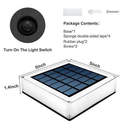 T-SUN Solcellsdriven LED Lampa – Vattentät IP65