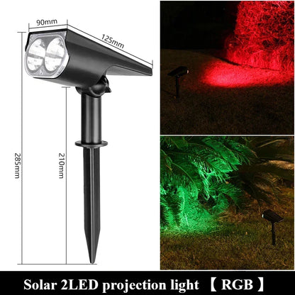 SHOW TIME - Solcellsdriven RGB Spotlightlampa