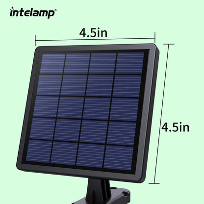 INTELAMP Solcellsdriven Bordslampa – Vattentät och Dimbar