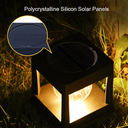 Solcellsdriven Pelarlampa – IP65 Vattentät