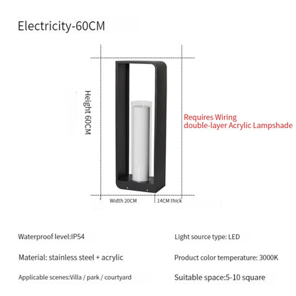 Modern Solcellsdriven LED-lampa – Kvalitetsbelysning