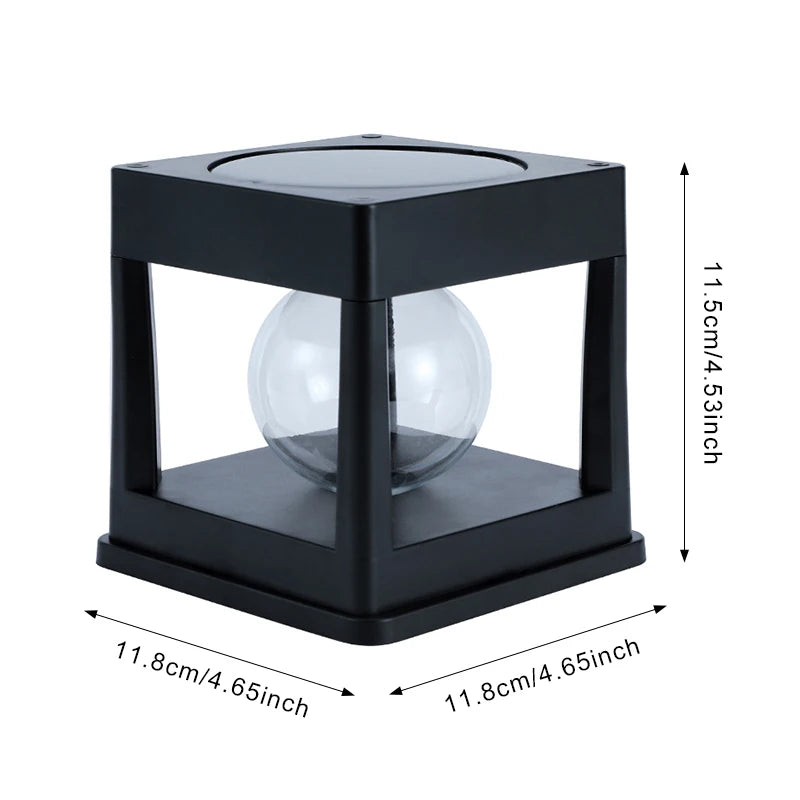 Solcellsdriven Pelarlampa – IP65 Vattentät